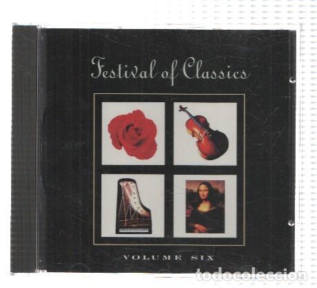 Livros antigos: CD-Musica: FESTIVAL OF CLASSICS: Volume 6 / Recopilatorio Musica Clasica (Sony 1993) - Varios