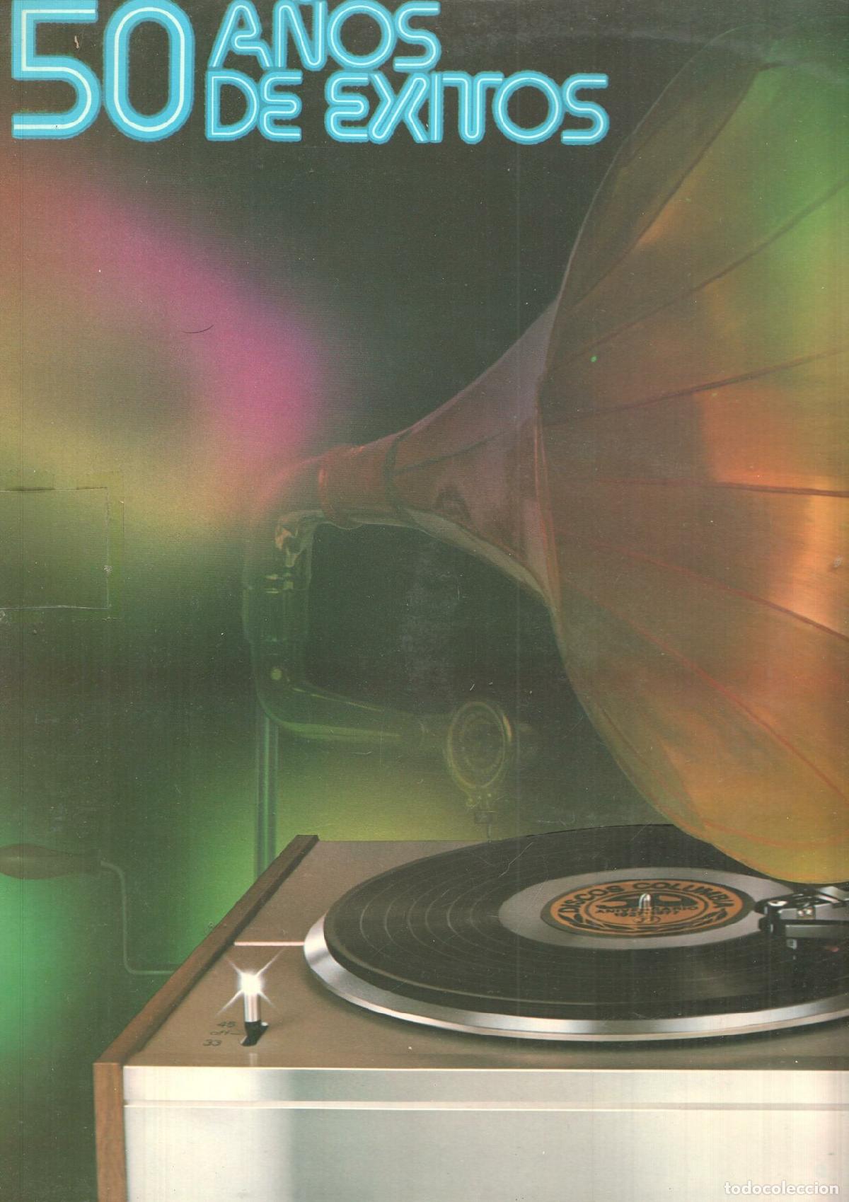 Libri antichi: Doble LP: 50 anyos de exitos. Columbia. Foto: Mark Monti