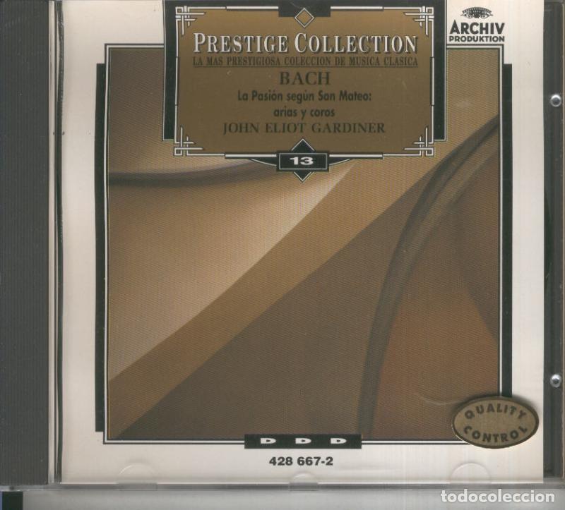 Old books: CD Musica Clasica: Bach: La pasion segun San Mateos, arias y coros - Varios