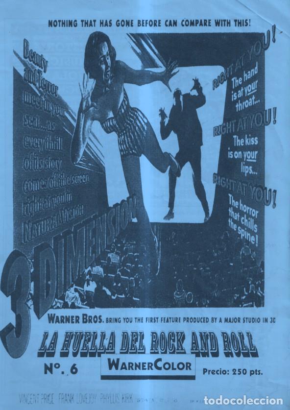 Livros antigos: Fanzine: La huella del Rok and Roll numero 6 - Varios