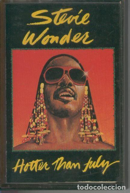 Livros antigos: Cinta Casete: STEVIE WONDER - Hotter than July - STEVIE WONDER