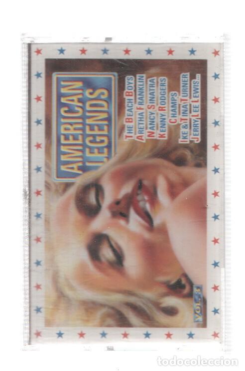 Old books: Cinta Casete: AMERICAN LEGENDS - Volumen 3 / Recopilatorio (Divucsa 1995) - Varios