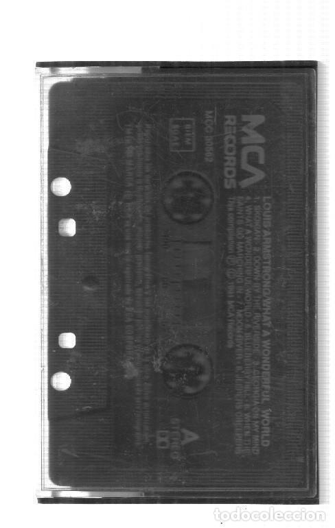 Antiquarische B&uuml;cher: Cinta Casete: LOUIS ARMSTRONG - What a Wonderful World (SIN CARATULA) - Varios