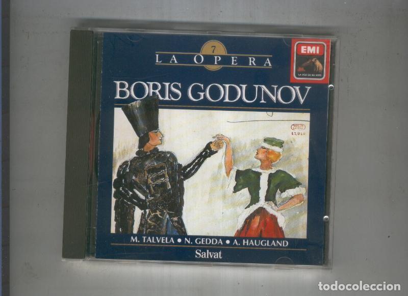 Livros antigos: CD: BORIS GODUNOV coleccion LA OPERA SALVAT - VARIOS