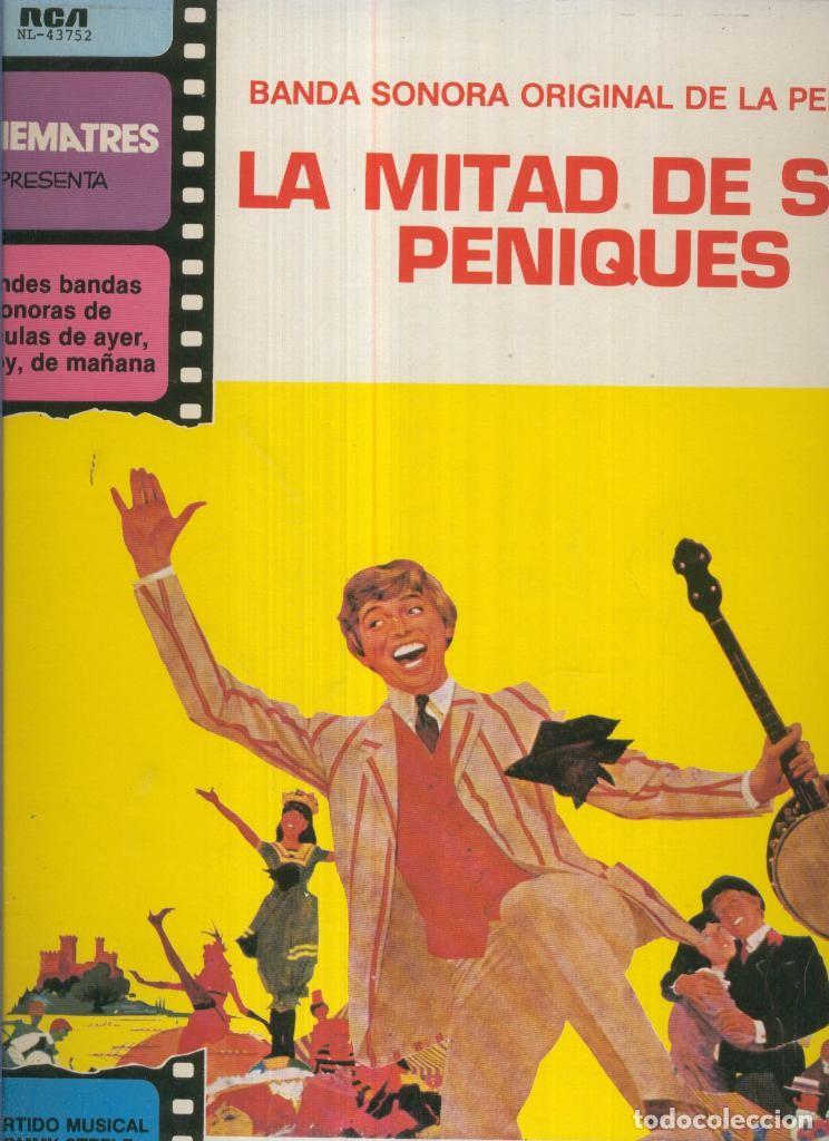 Libri antichi: Disco LP: LA MITAD DE SEIS PENIQUES , Half a Sixpence - BSO (Original Soundtrack) - Tommy Steele