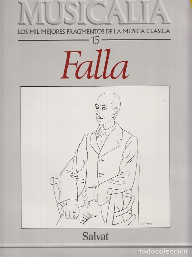 Libros antiguos: LP: Musicalia numero 15: Falla - Falla - Foto 1