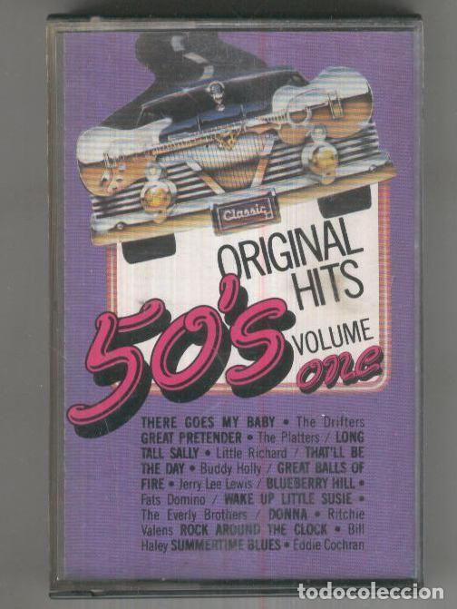 Libri antichi: Cinta Casete: ORIGINAL HITS 50 , Vol.01 - VARIOS