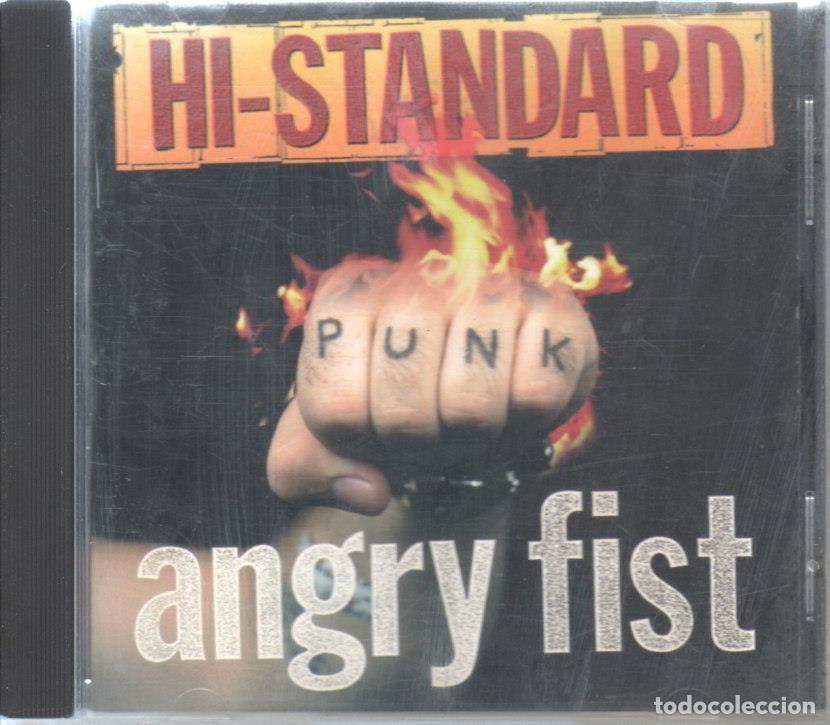Libros antiguos: CD Musica: HI-STANDARD - Angry fist - HI-STANDARD