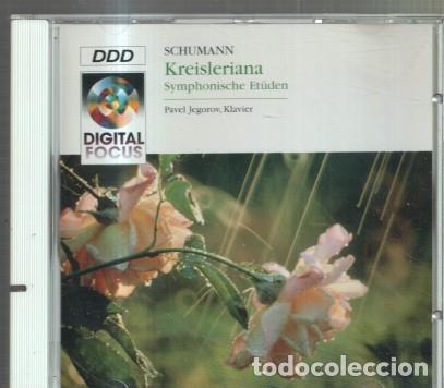 Libros antiguos: CD MUSICA: SCHUMANN: Kreisleriana y Symphonische Etuden -