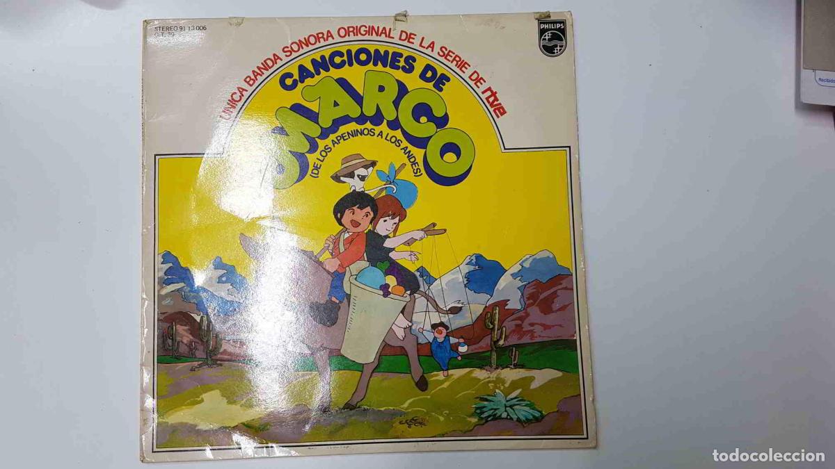 Libros antiguos: LP, Philips: Canciones de Marco (de los Apeninos a los Andes)