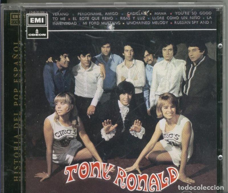 Libri antichi: Tony Ronald: Verano - CD musical - Varios