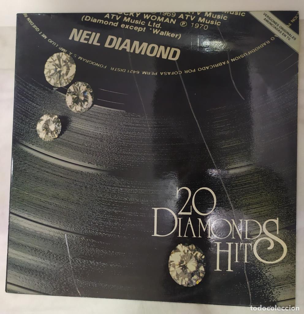 Libros antiguos: Disco/Vinilo-LP: Neil Dimond - 20 Diamonds hits - REM