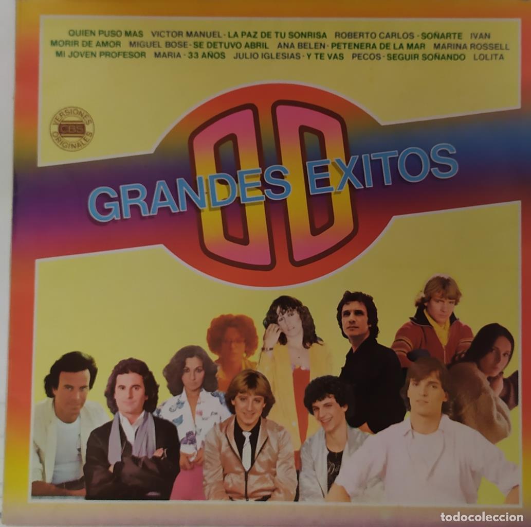 Antiquarische B&uuml;cher: Disco/Vinilo-LP: Grandes exitos 80 - Varios