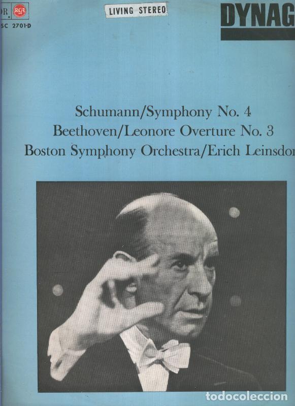 Libros antiguos: Disco LP: Orquesta Sinfonica de Boston , eric Leinsdorf,director - Varios