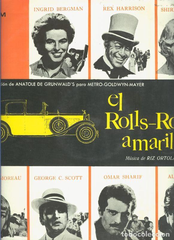 Libros antiguos: Disco LP: El Rolls-royce amarillo - Varios - Foto 1