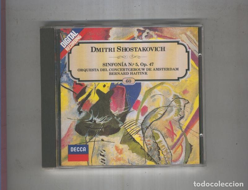 Libros antiguos: CD: Shostakovich DECCA numero 60 - VARIOS