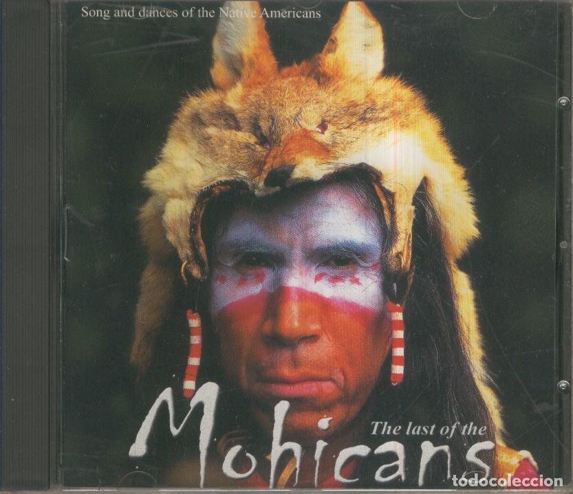 Libros antiguos: CD Musica: THE LAST OF THE MOHICANS - Song and dances of the Natives Americans - Varios