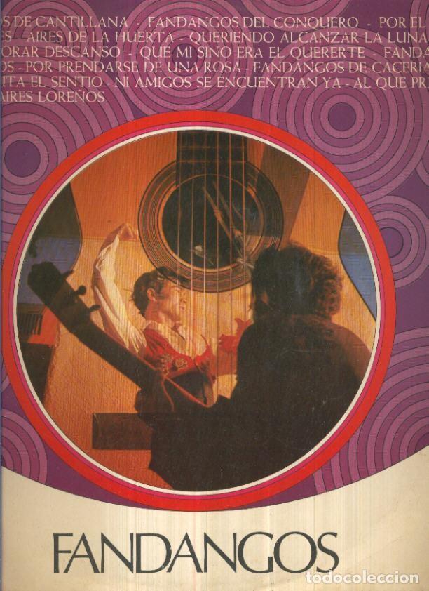 Libros antiguos: Disco Vinilo LP 33rpm: FANDANGOS - ALCANCE DISCOS (Recopilatorio) - Varios