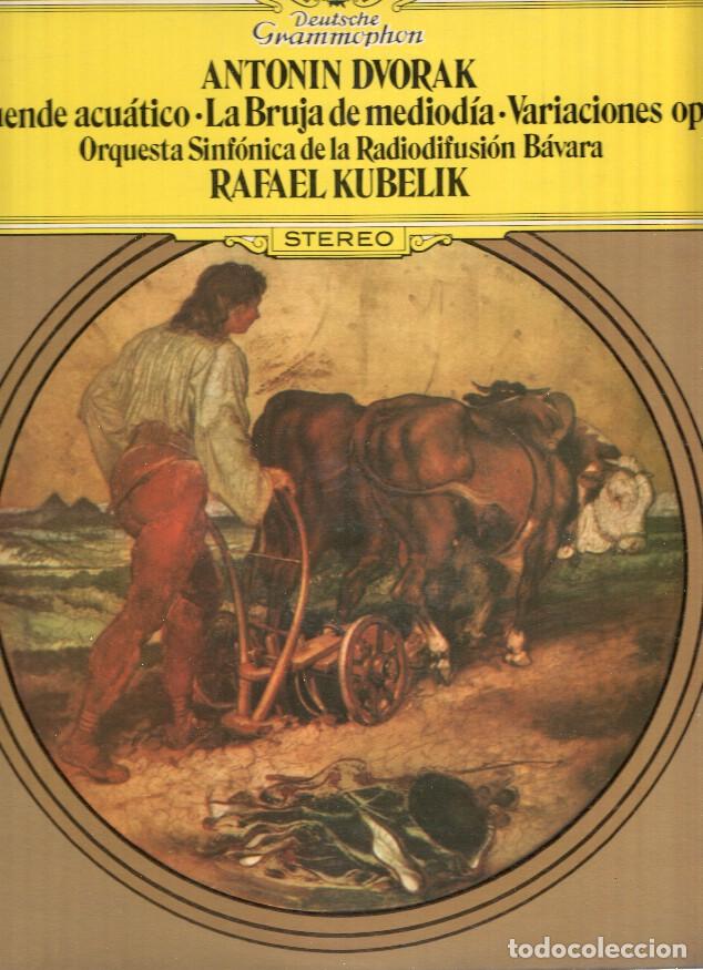 Antiquarische B&uuml;cher: Disco/Vinilo-LP: ANTONIN DVORAK - El Duende Acuatico, La Bruja de Mediodia (Deustche Gramophon) - DV