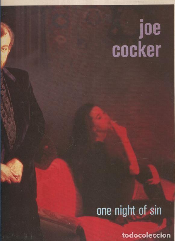 Old books: LP: JOE COCKER One night of sin - JOE COCKER