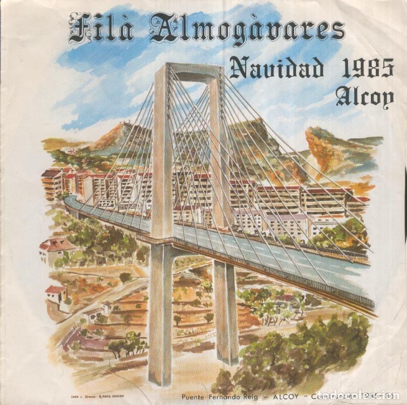 Antiquarische B&uuml;cher: Disco Vinilo 33rpm: FILA ALMOGAVERS - Navidad 1985 Alcoy