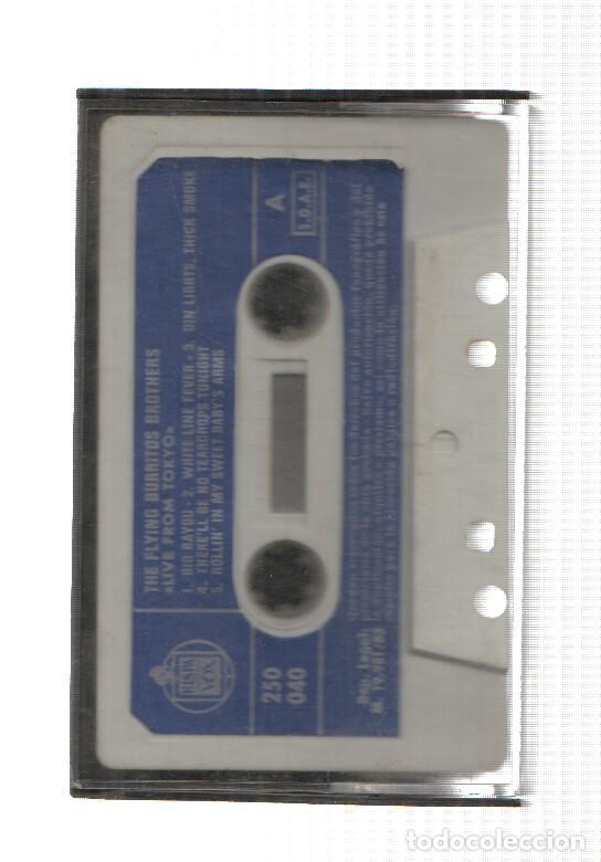 Libros antiguos: Cassete-Musica: THE FLYING BURRITOS BROTHERS - Live from Tokyo (Hispa Box 1983) - THE FLYING BURRITO
