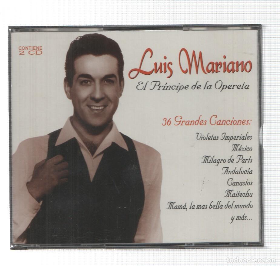 Libri antichi: 2 Cds: Emi: Luis Mariano - El principe de la Opereta. 36 grandes canciones