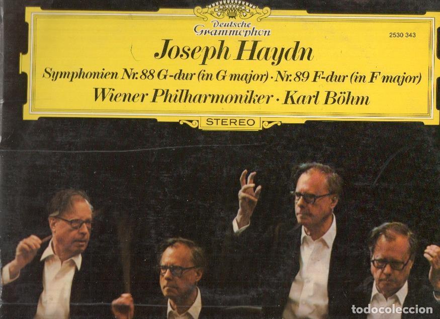 Antiquarische B&uuml;cher: Disco/Vinilo-LP: HAYDN - SINFONI NO.88 Y NO.89 (Deustche Gramophon) - Haydn