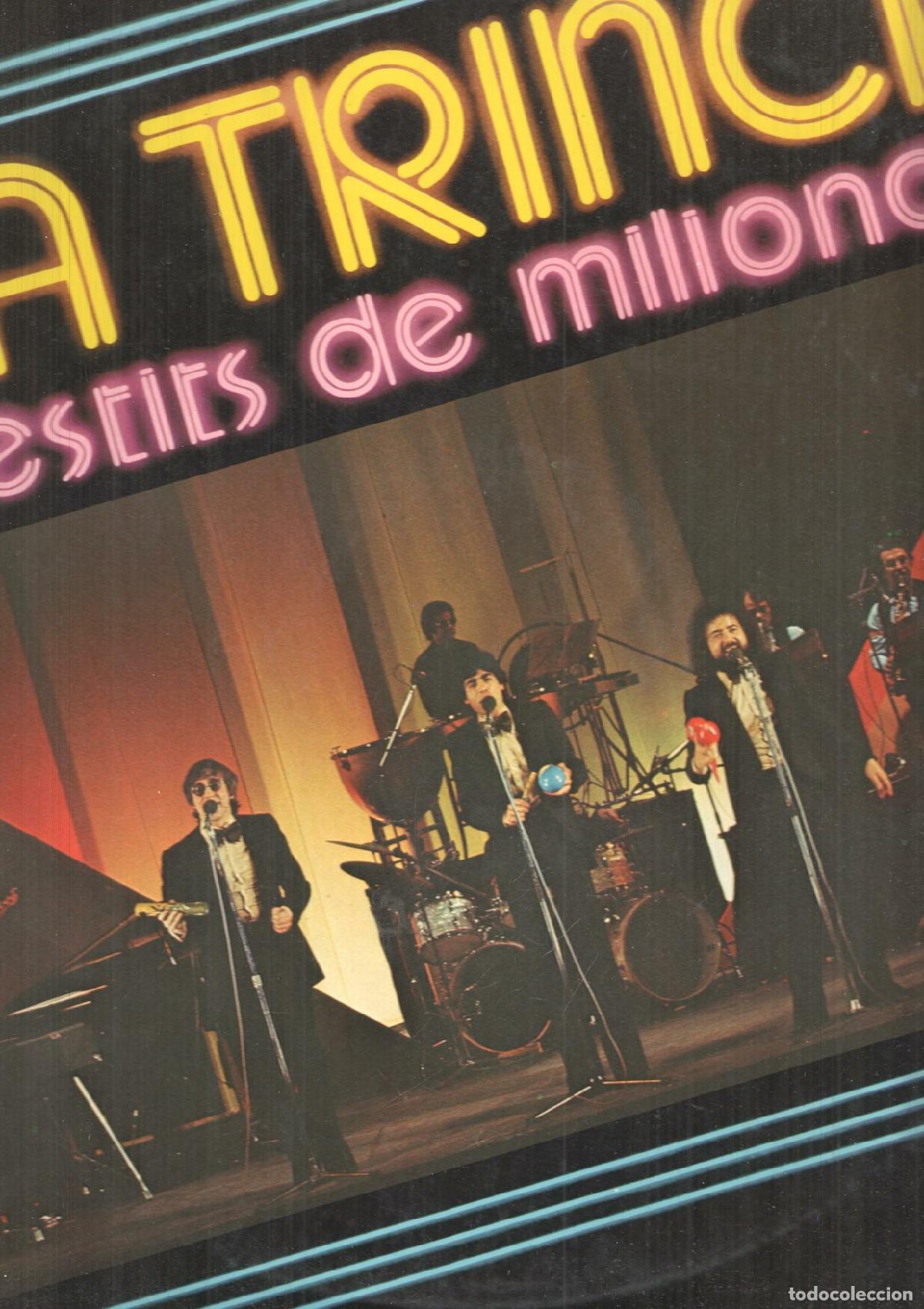 Libros antiguos: LP: Vestits de milionaris - La Trinca. Edigsa CM 434. Si has begut, a collir pebrots, la nodrissa