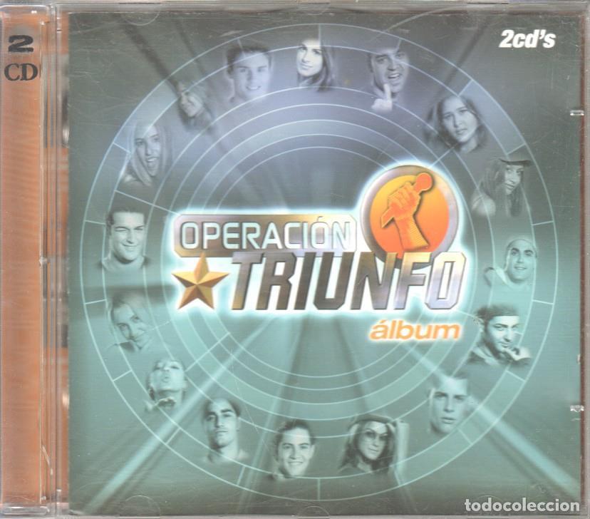 Libros antiguos: Doble CD Musica: Operacion triumfo Album 2001 - Varios