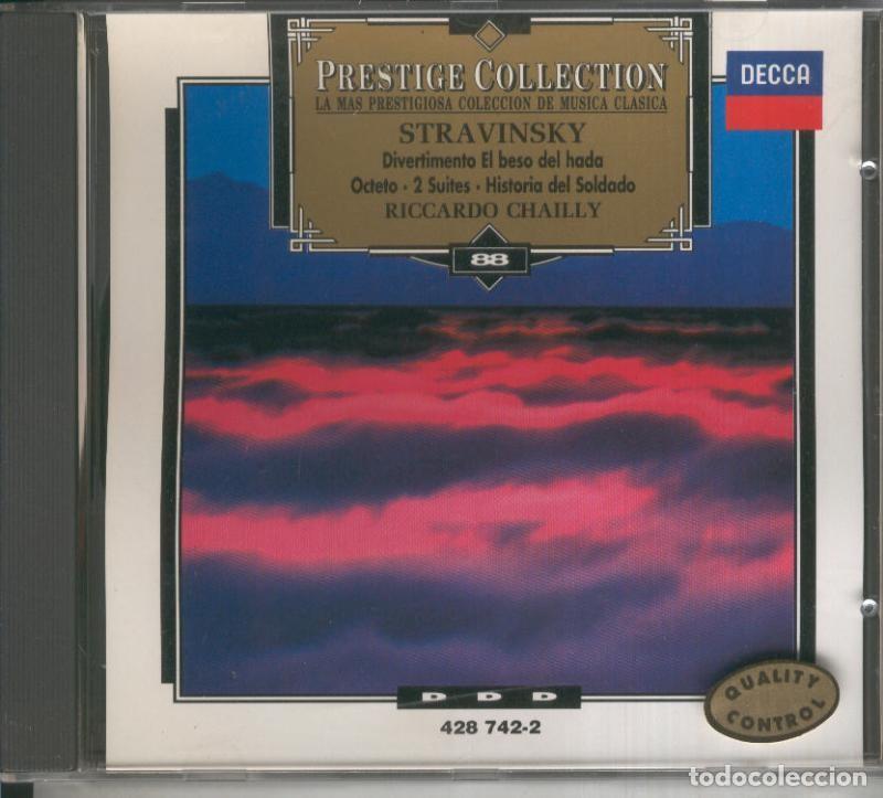 Libri antichi: CD Musica Clasica: Stravinsky: Divertimento-El beso del hada-Suite numero 1 y 2 - Varios