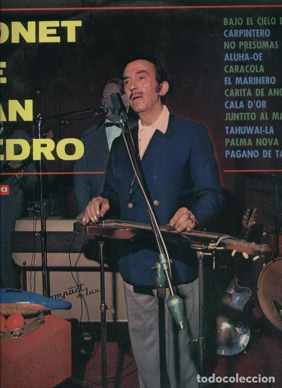 Libros antiguos: Disco LP: Bonet de San Pedro - Varios