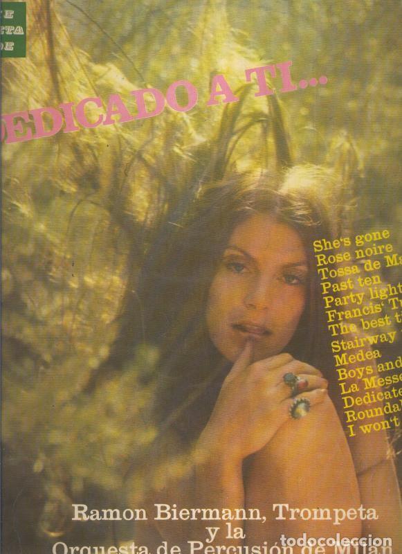 Libros antiguos: Disco Lp-Serie etiqueta verde: Dedicado a ti... - varios