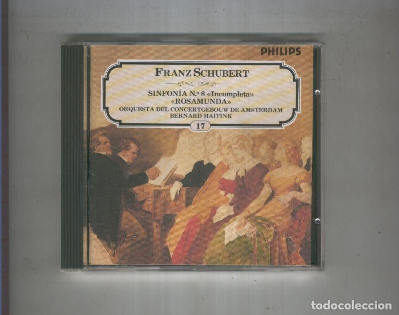 Libros antiguos: CD: FRANZ SCHUBERT Sinfonia numero 8 ROSAMUNDA - VARIOS