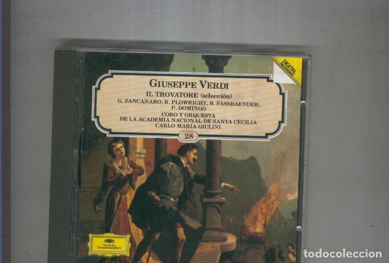 Libros antiguos: CD:VERDI HOLST DEUTSCHE GRAMOPHON Numero 28 - VARIOS