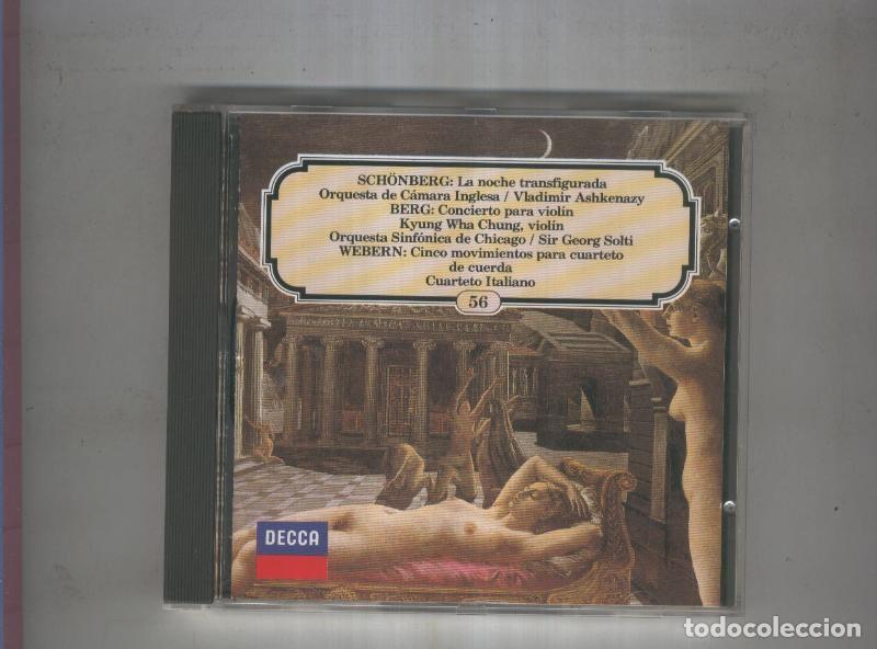 Libros antiguos: CD: Shonberg y Berg DECCA numero 56 - VARIOS