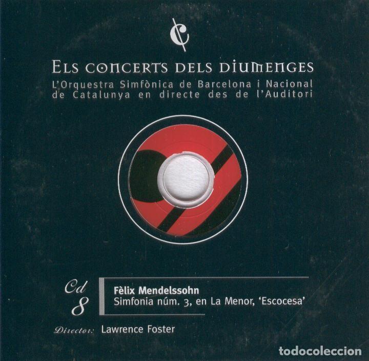 Libros antiguos: CD Musica: ELS CONCERTS DEL DIUMENGE (El Periodico) no.08: MENDELSSOHN - OBC