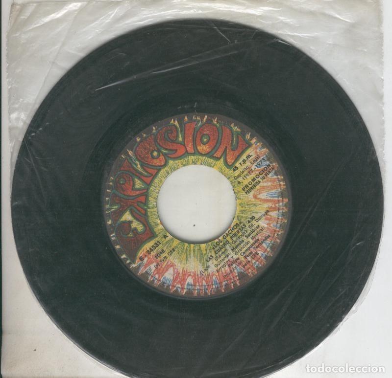 Libros antiguos: Disco de 45 r.p.m: Los Gachos (sin la funda): sevillanas de la pastora-Las cuatro puertas - Varios