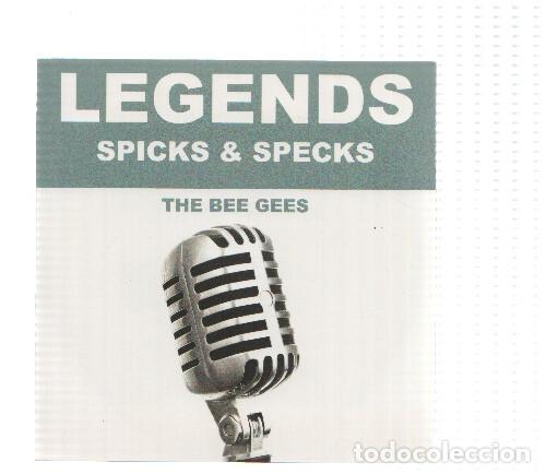 Libri antichi: CD-Musica: Legends: THE BEE GEES - Spicks and Specks (Original Artist) - Dean Martin