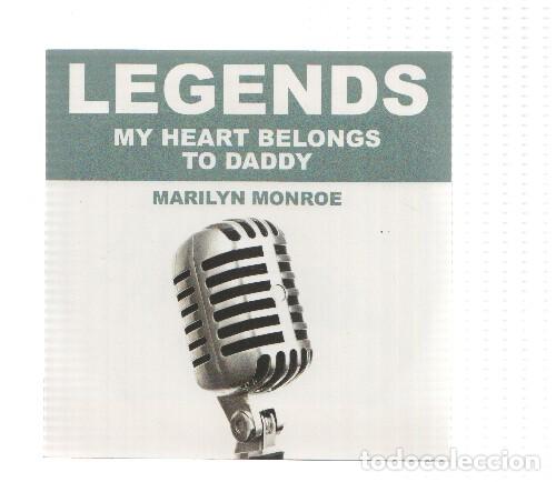 Libri antichi: CD-Musica: Legends: MARILYN MONROE - My Heart Belongs to Daddy (Original Artists) - Dean Martin