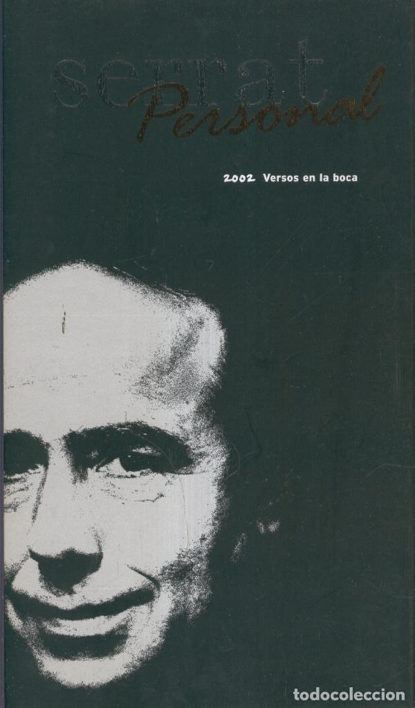 Libri antichi: Cd Musica: SERRAT PERSONAL, 2002: Versos en la boca - Joan Manuel Serrat
