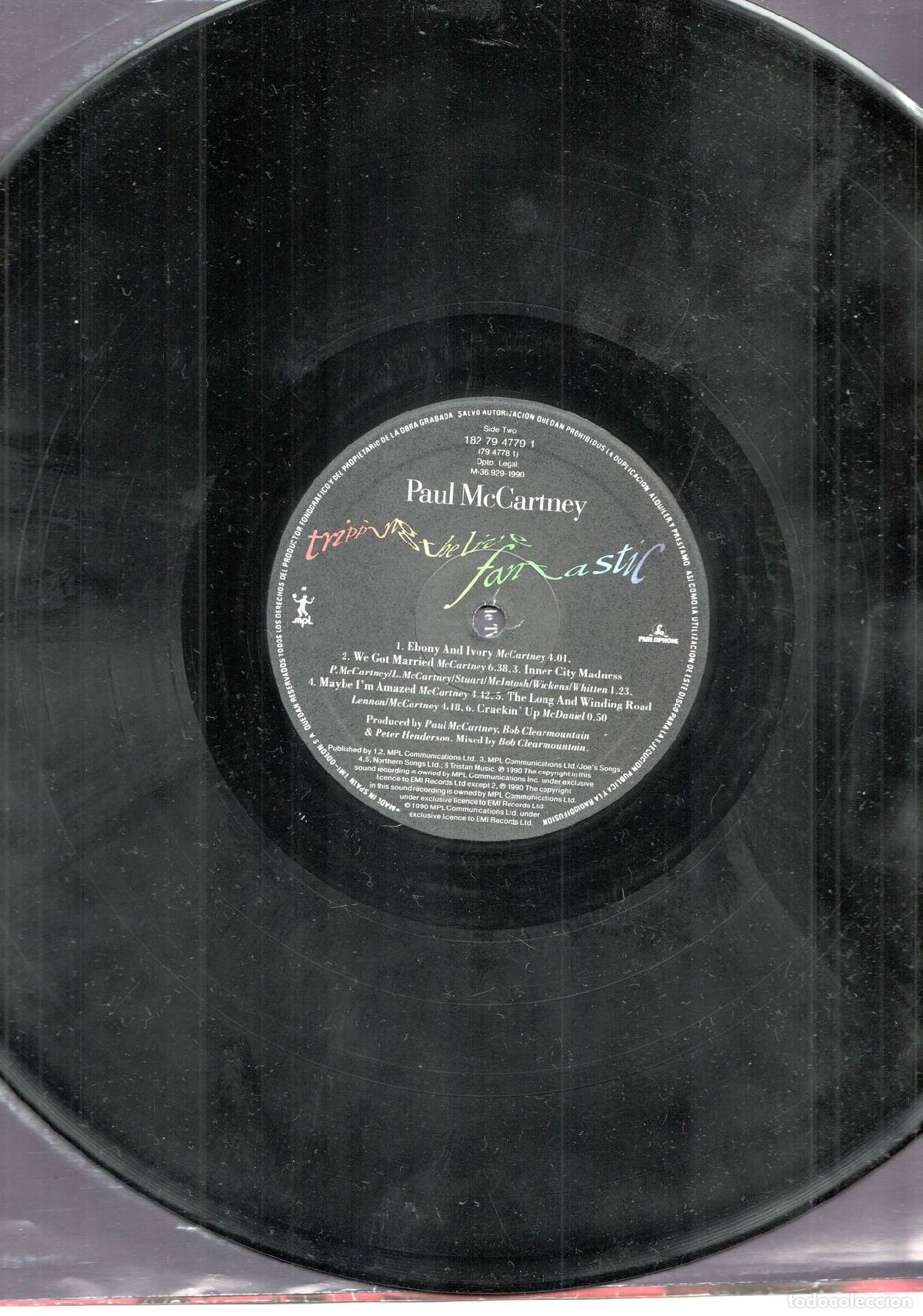 Livros antigos: DISCO/VINILO: PAUL MCCARTNEY - Tripping the Live Fantastic (MPL) - Varios