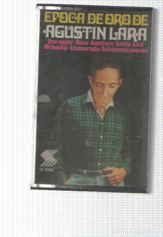 Libri antichi: Cinta Cassette: Agustin Lara - Epoca de oro. Una mujer, Mi bonita