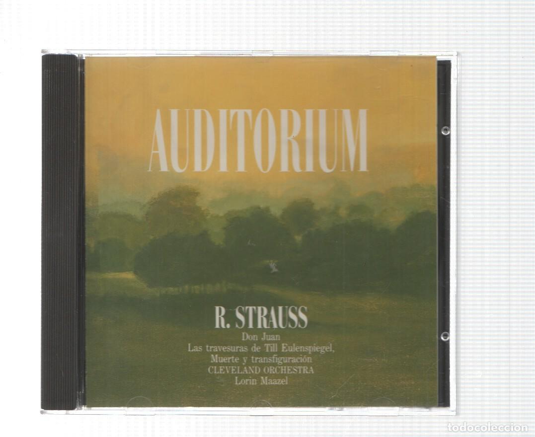 Libri antichi: CD: Sony Music: Auditorium. R. Strauss - Don Juan: Las travesuras de Till Eulenspiegel, Muerte y tra