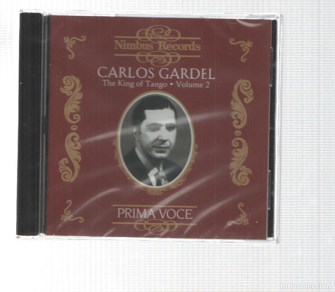Libri antichi: CD: The King of Tango: Carlos Gardel volume 1, Prima Voce. Nimbus Records