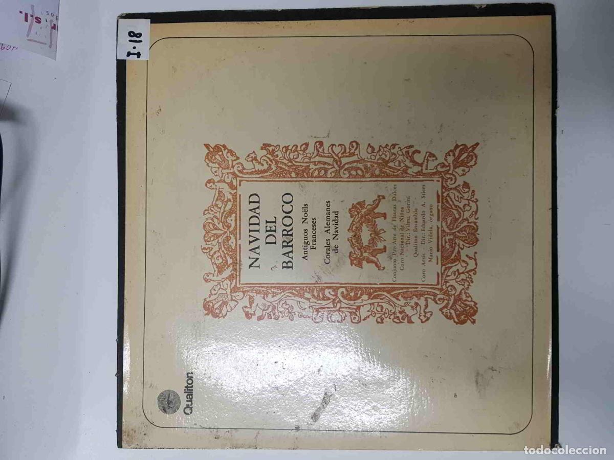 Libri antichi: LP: Navidad del Barroco. Antiguos Noels Franceses. Corales Alemanes de Navidad. Qualition