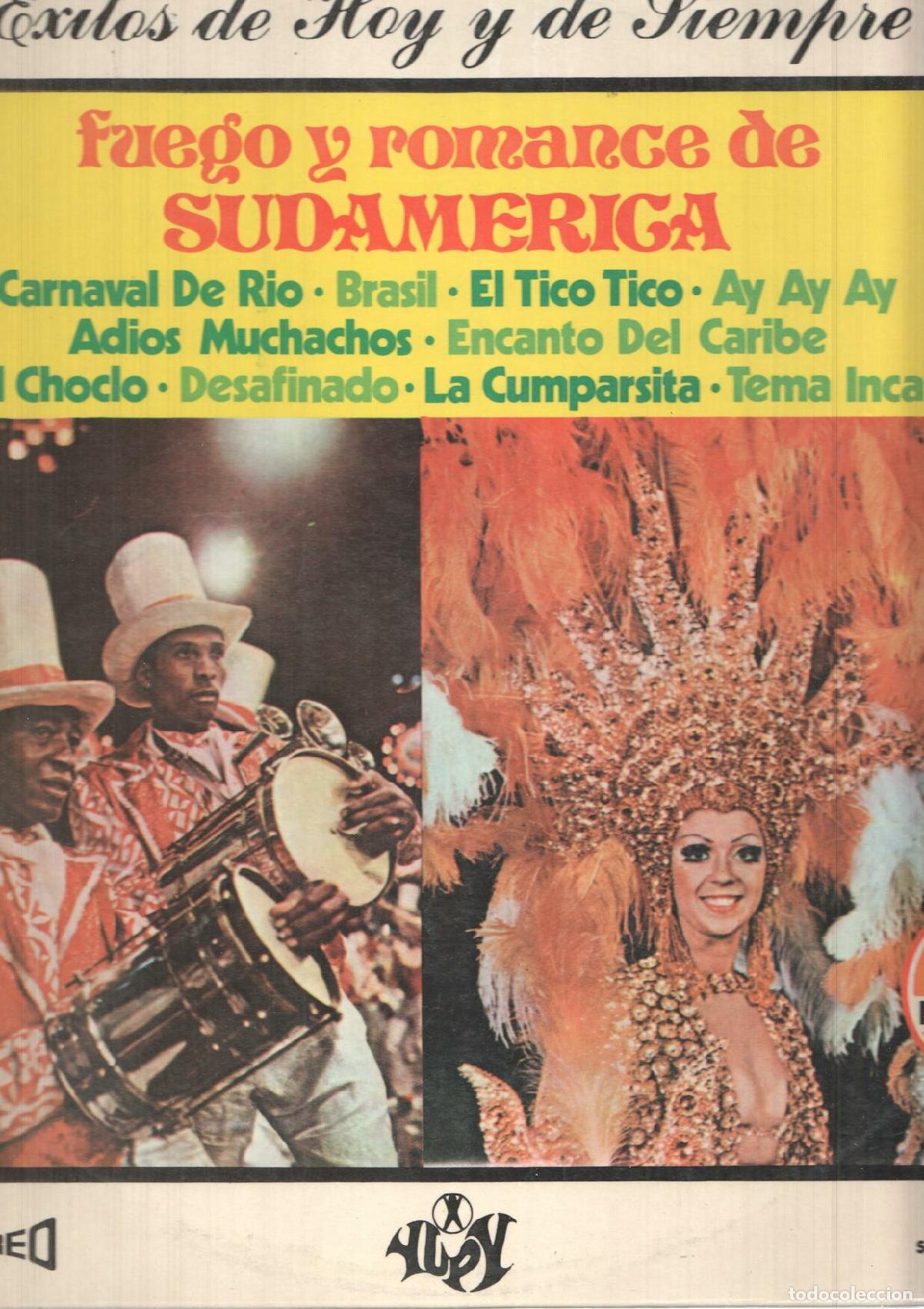 Libri antichi: LP: Fuego y romnance de Sudameria. Exitos de hoy y de siempre. Serie Especial. La parte de abajo de