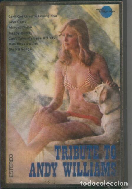 Libros antiguos: Cinta Casete: TRIBUTE TO ANDY WILLIAMS - Love Story - Varios