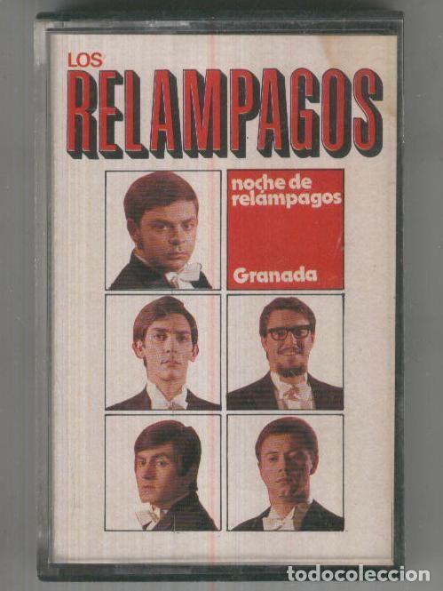 Libros antiguos: CINTA CASETE: LOS RELAMPAGOS - Noche de Relampagos - Los Relampagos