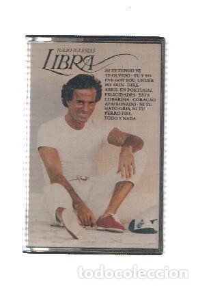 Libros antiguos: Cinta Casete: JULIO IGLESIAS - Libra (CBS) - Julio Iglesias